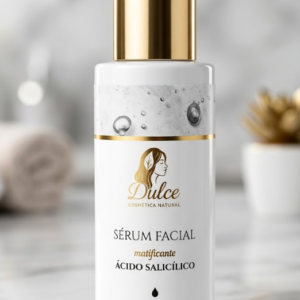 Sérum Facial Matificante: Ácido Salicílico y Niacinamida (Poros Dilatados)