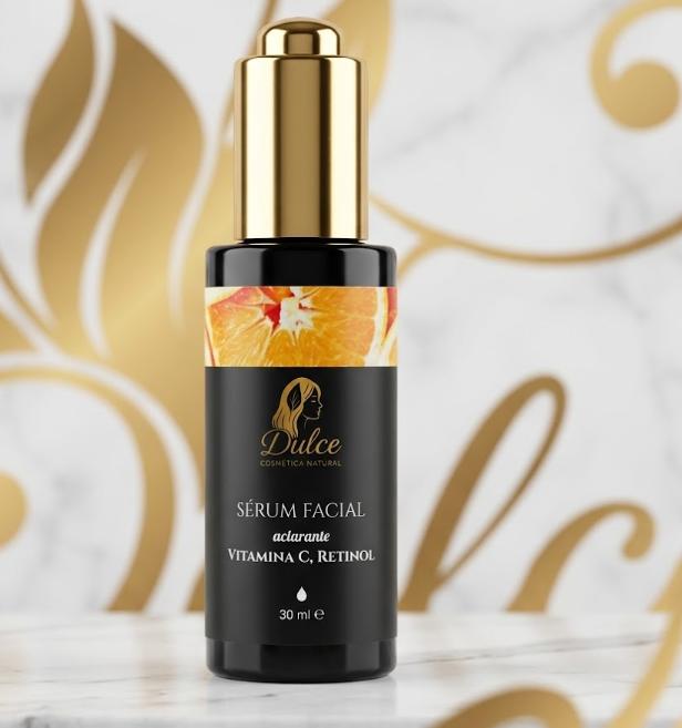 Sérum Facial Aclarante: Retinol y Vitamina C (Efecto Lifting)