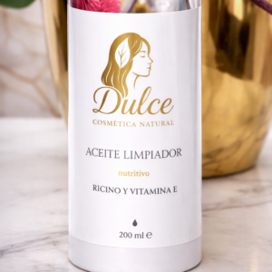 Aceite Limpiador Nutritivo: Ricino y Vitamina E (Especial Doble Limpieza)