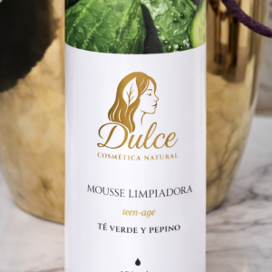 Mousse Limpiadora «Teen-Age»: Té Verde, Pepino y Aloe Vera
